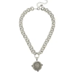 American Indian Head Nickel Necklace