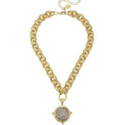 American Indian Head Nickel Necklace
