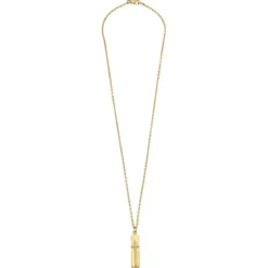 Bar Cross Necklace