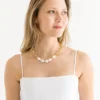 Baroque Pearl Chain Necklace