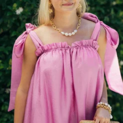 Baroque Pearl Chain Necklace