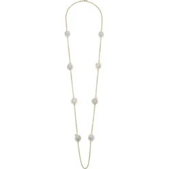 Baroque Pearl Layering Necklace