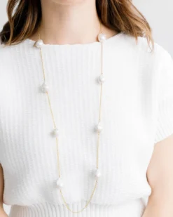Baroque Pearl Layering Necklace