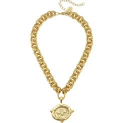 Bee Intaglio Necklace