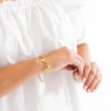 Bee Paperclip Bracelet