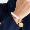 Bee + Pearl Bracelet