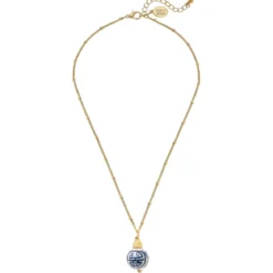 Blue & White Dainty Necklace