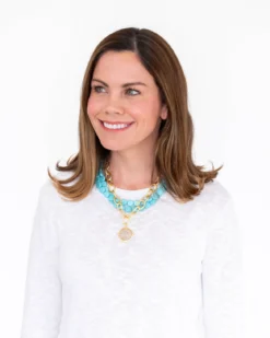 Buffalo Coin Multi-Strand Turquoise Necklace