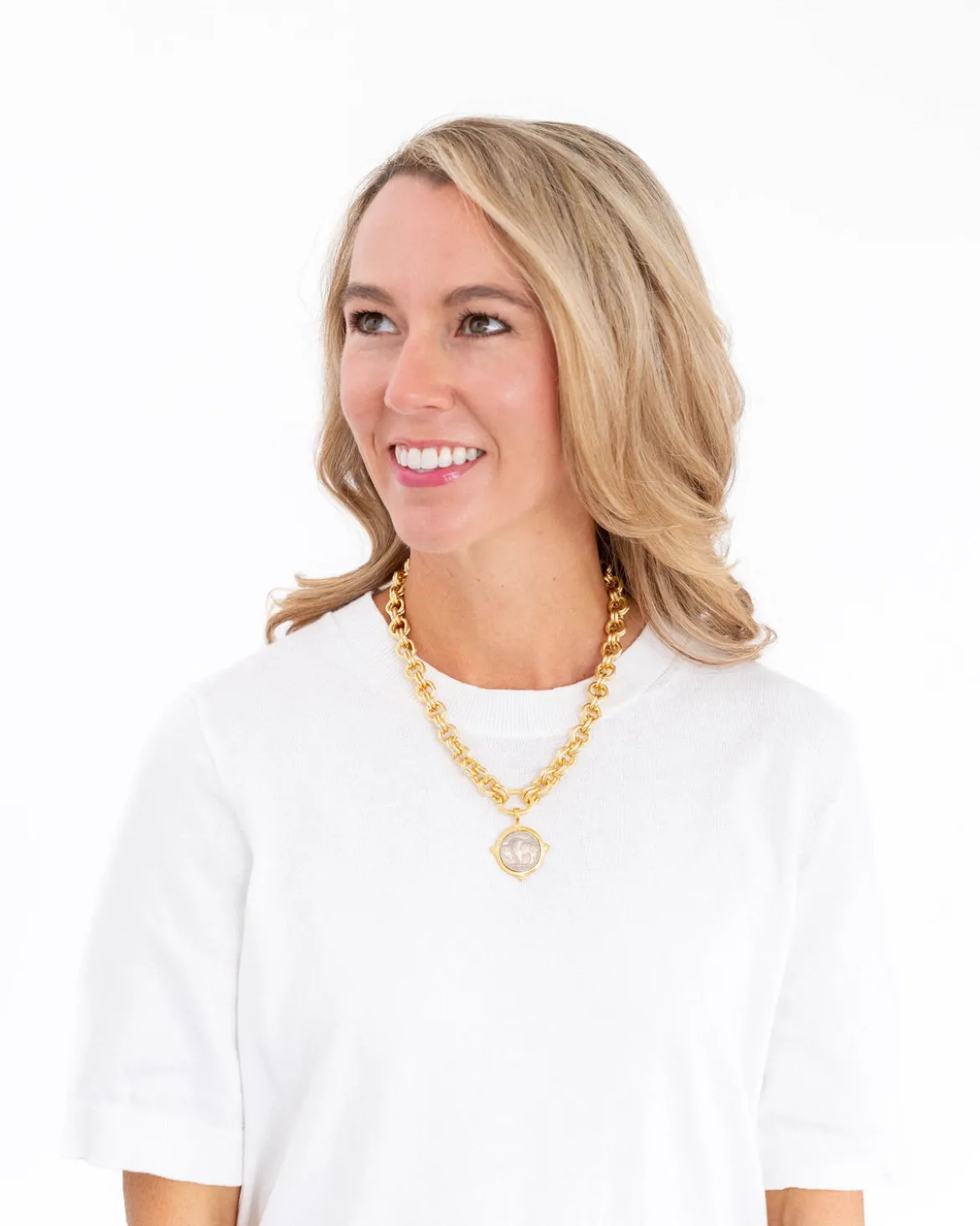 Buffalo Coin Necklace