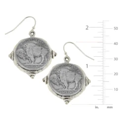 Buffalo Nickel Earrings