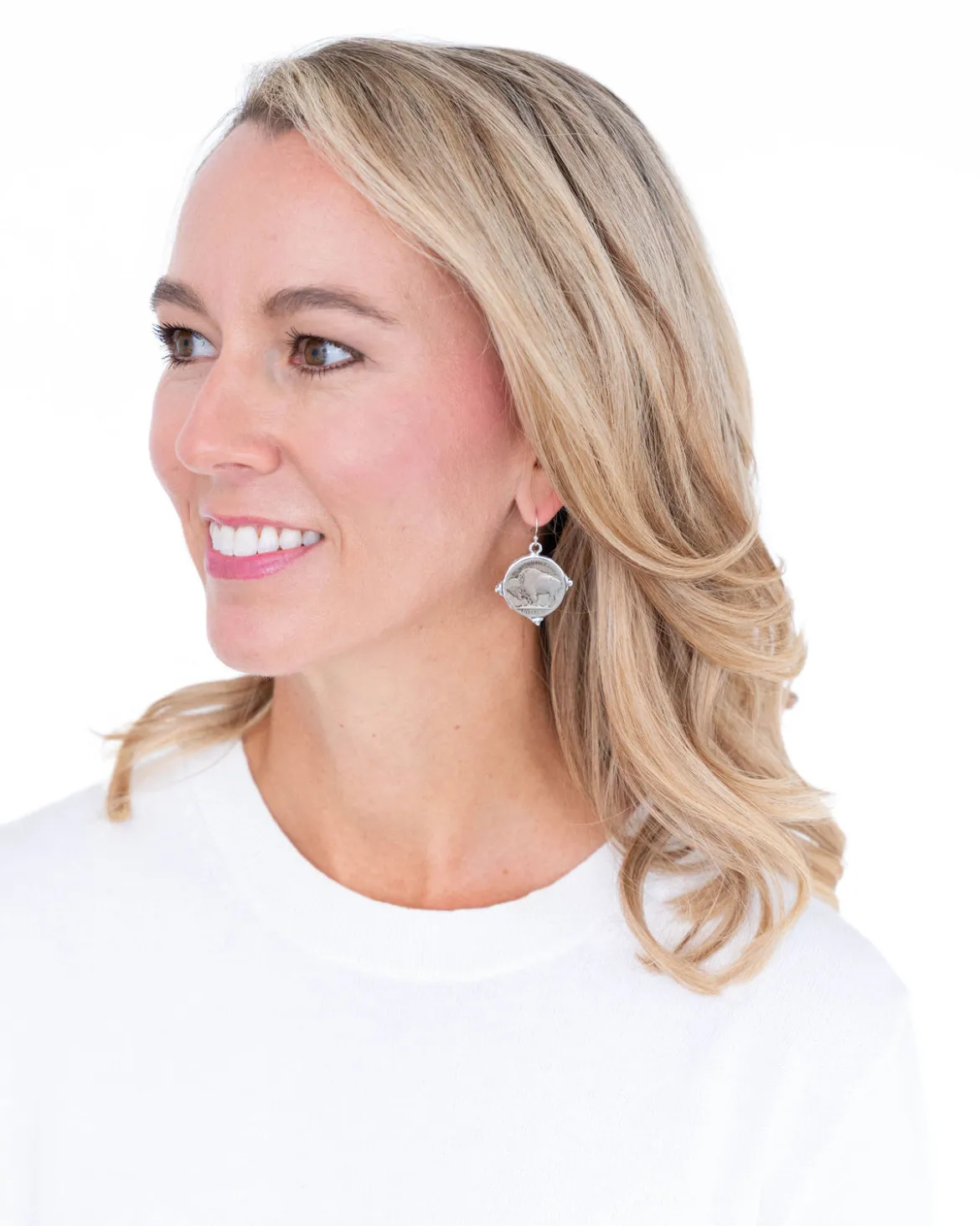 Buffalo Nickel Earrings