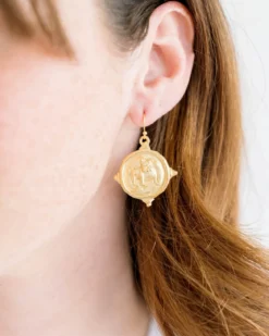 Bulldog Earrings
