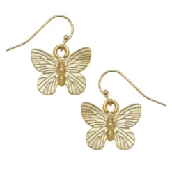 Butterfly Drop Earrings