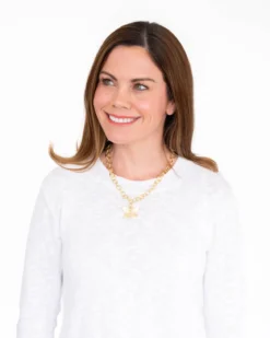 Butterfly Pendant Chain Necklace