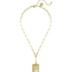 Butterfly Stamp Necklace