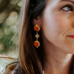 Charlotte Deux Tier Earrings