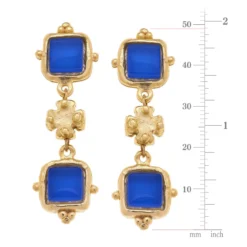 Charlotte Deux Tier Earrings