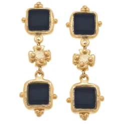 Charlotte Deux Tier Earrings