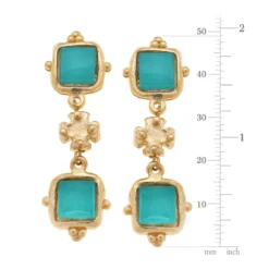 Charlotte Deux Tier Earrings