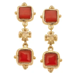 Charlotte Deux Tier Earrings
