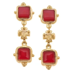 Charlotte Deux Tier Earrings