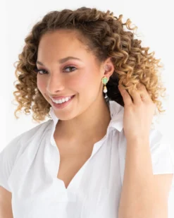 Charlotte Pearl Drop Earrings