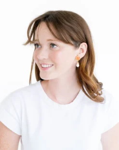 Charlotte Pearl Drop Earrings