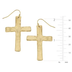 Classic Cross Earrings
