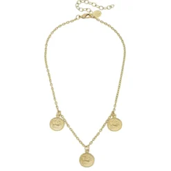 Coin Drop Necklace