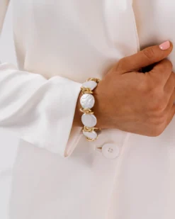 Coin Pearl Bracelet