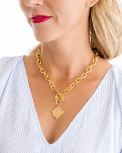 Coin Toggle Necklace