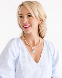 Coin Toggle Necklace