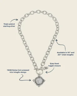 Coin Toggle Necklace