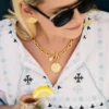 Compass Toggle Necklace