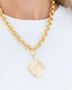 Cross Intaglio Necklace