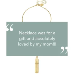 Dainty Bar Cross Necklace