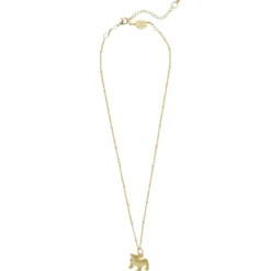 Dainty Bulldog Necklace