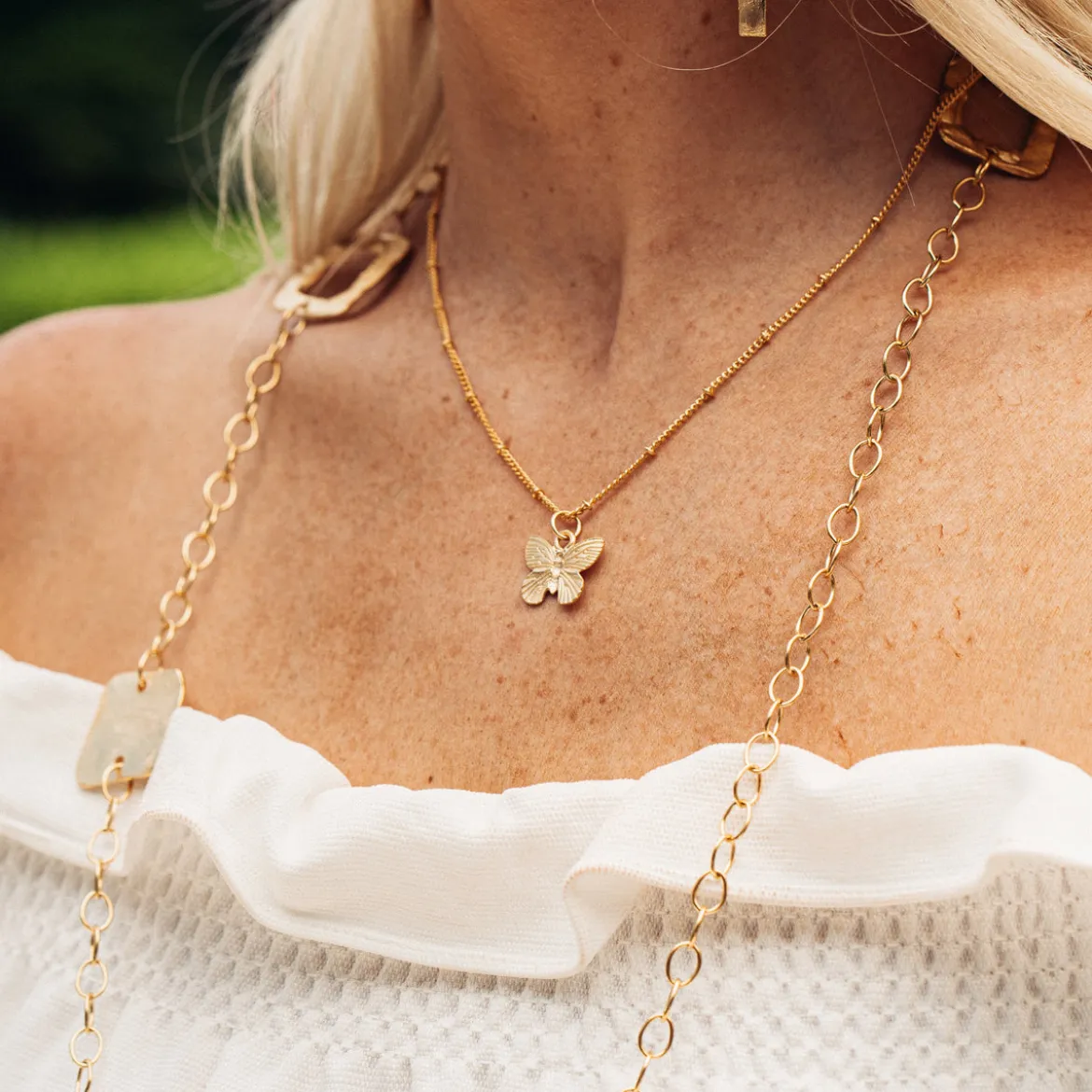 Dainty Butterfly Necklace