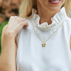 Dainty Butterfly Necklace