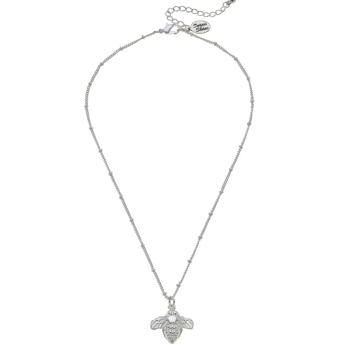 Dainty Honey Bee Necklace