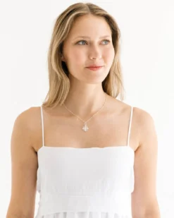 Dainty Jerusalem Cross Necklace