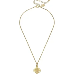 Dainty Jerusalem Cross Necklace