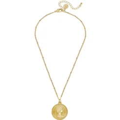 Dainty Queen Elizabeth II Coin Necklace