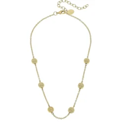 Dainty St. Benedict’s Coin Necklace