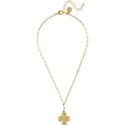 Dogwood Paperclip Necklace