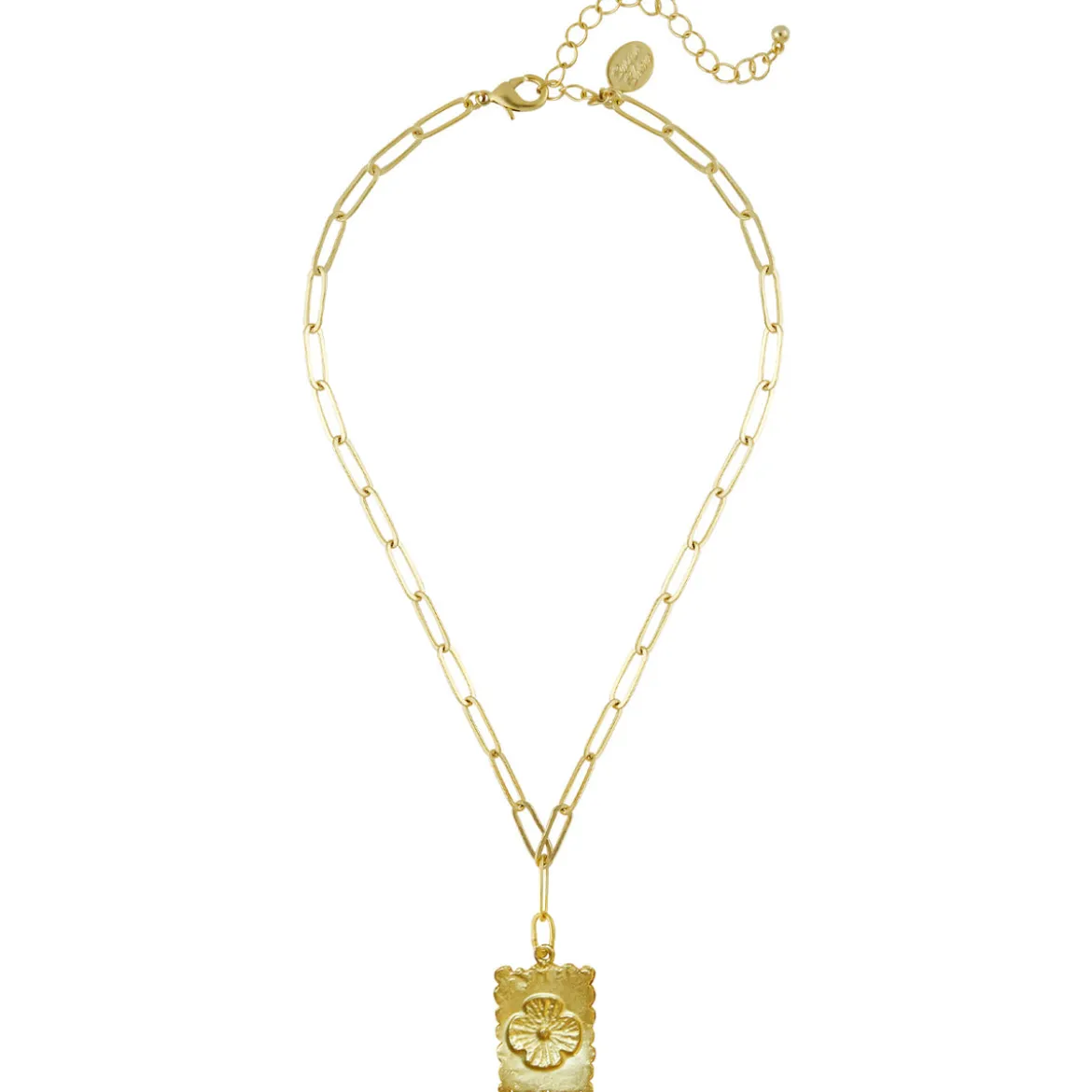 Dogwood Stamp Necklace
