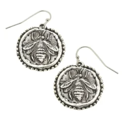 Dotted Bee Earrings