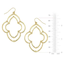 Dotted Scallop Earrings