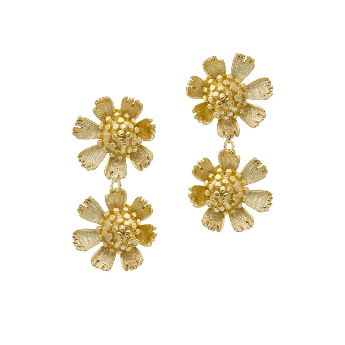 Doubled Up Buttercup Earrings