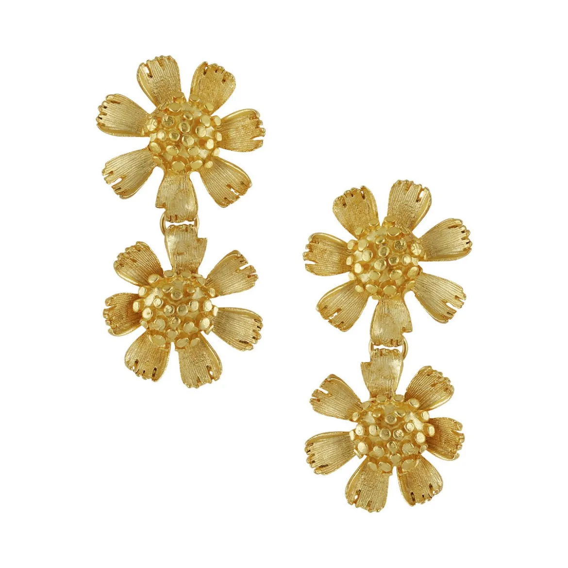 Doubled Up Buttercup Earrings